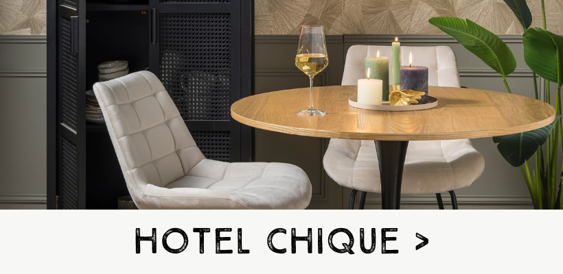 hotel chique eetkamer