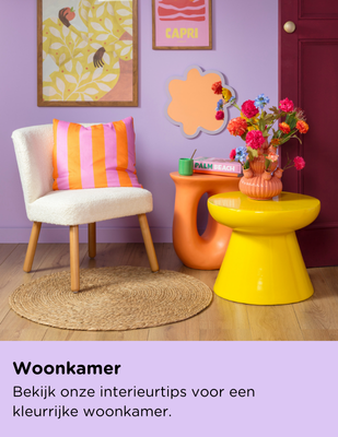 eclectische woonkamer