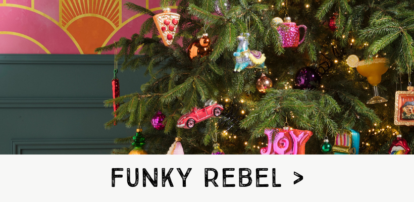 funky rebel kerstversiering