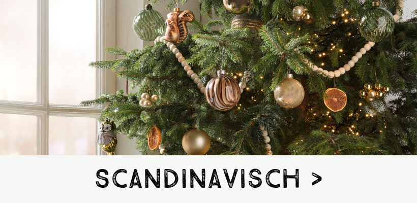 scandinavische kerstversiering