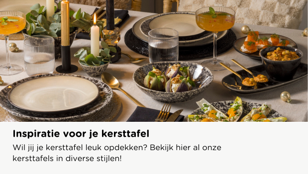 kersttafel dekken