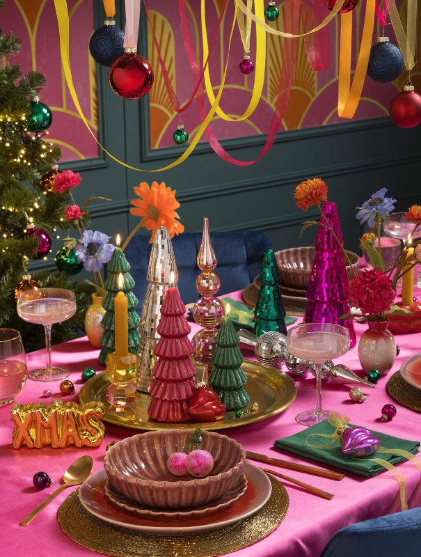 Funky kersttafel