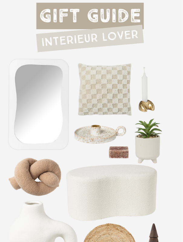 Gift guide interieur lover